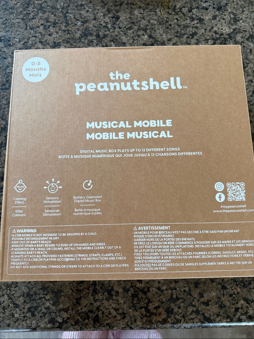 The Peanutshell Musical Wildflower Baby Musical Crib Mobile for Baby Girl 🌺🌼🌸 - Picture 7 of 7